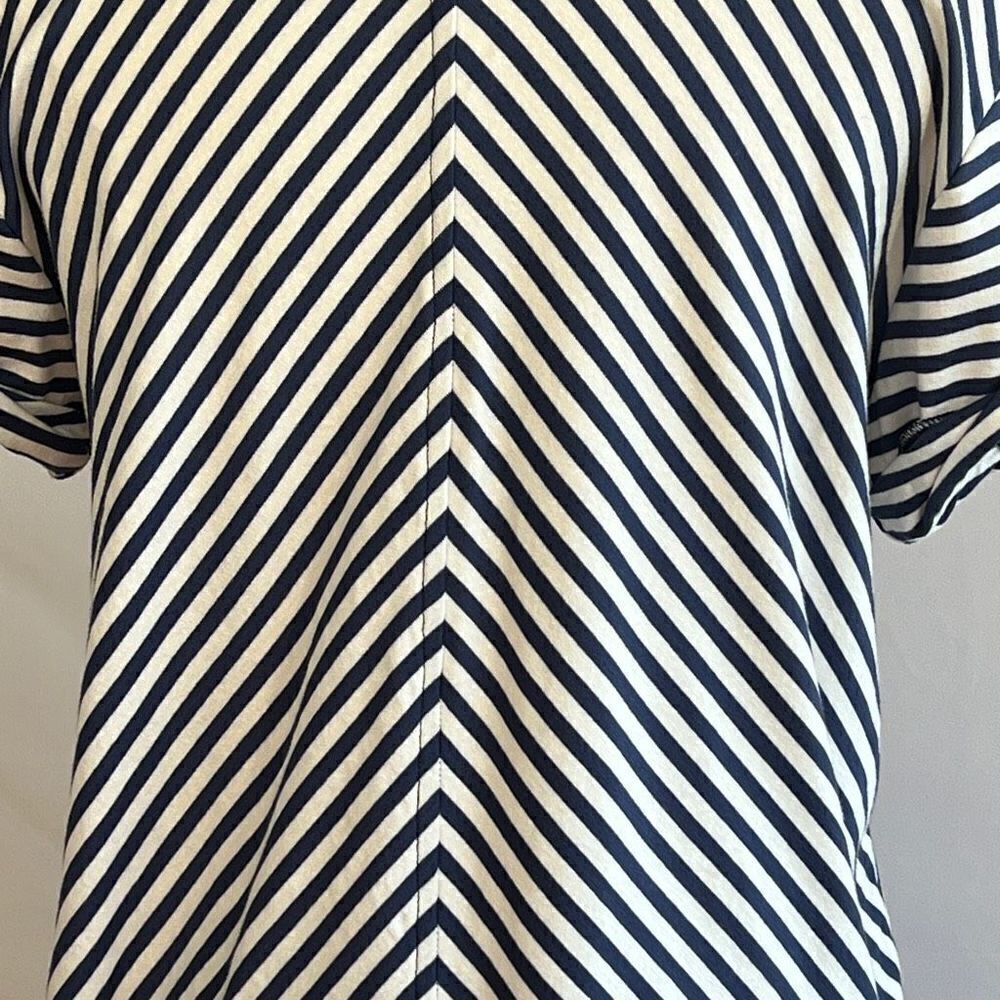Anthropologie TLA V-Neck Stripe Shirt- Small - NWT - Picture 8 of 15